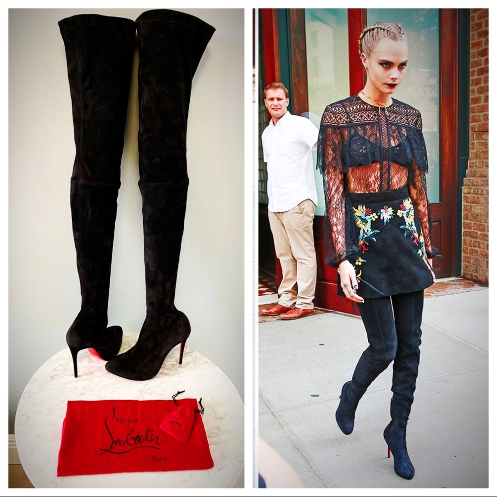 Christian Louboutin Thigh High Boots  37.5 US: 7.5
